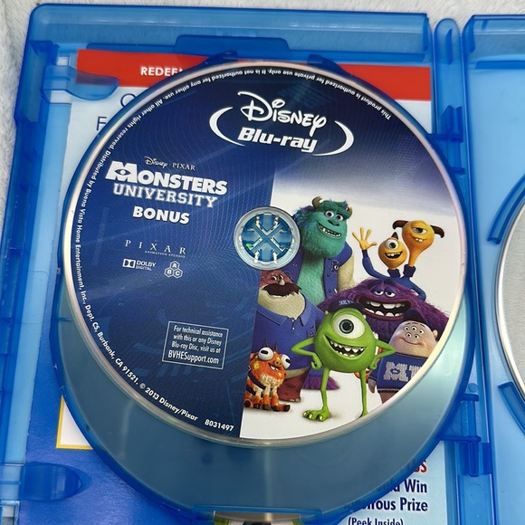 Monsters, University, Disney, Pixar, Blu-ray plus DVD 2013 - Picture 5 of 6